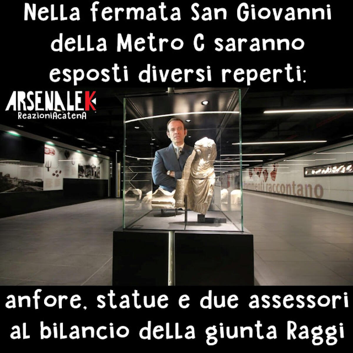 La storia in una fermata della Metro: San Giovanni #MetroC - 