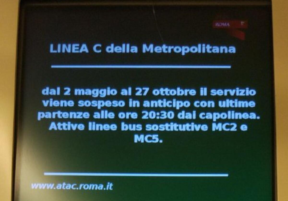 Metro C: I lavori e le opinioni degli utenti - 