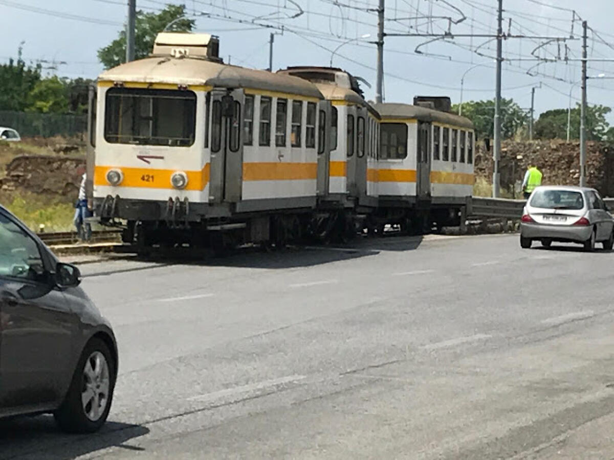 Deragliato un Treno sulla TerminiCentocelle - 