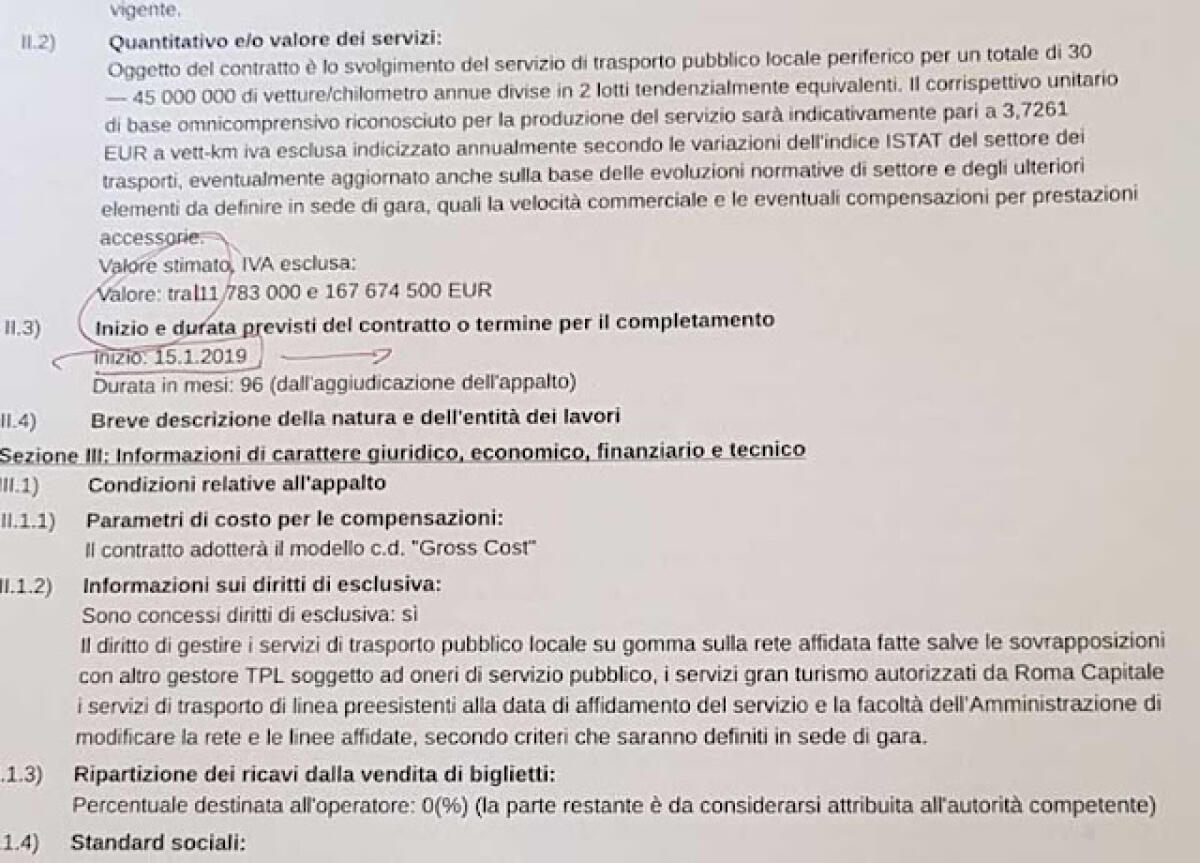 Trasporti, follia Roma. Sbagliata moltiplicazione, bando “privato” da rifare  - 
