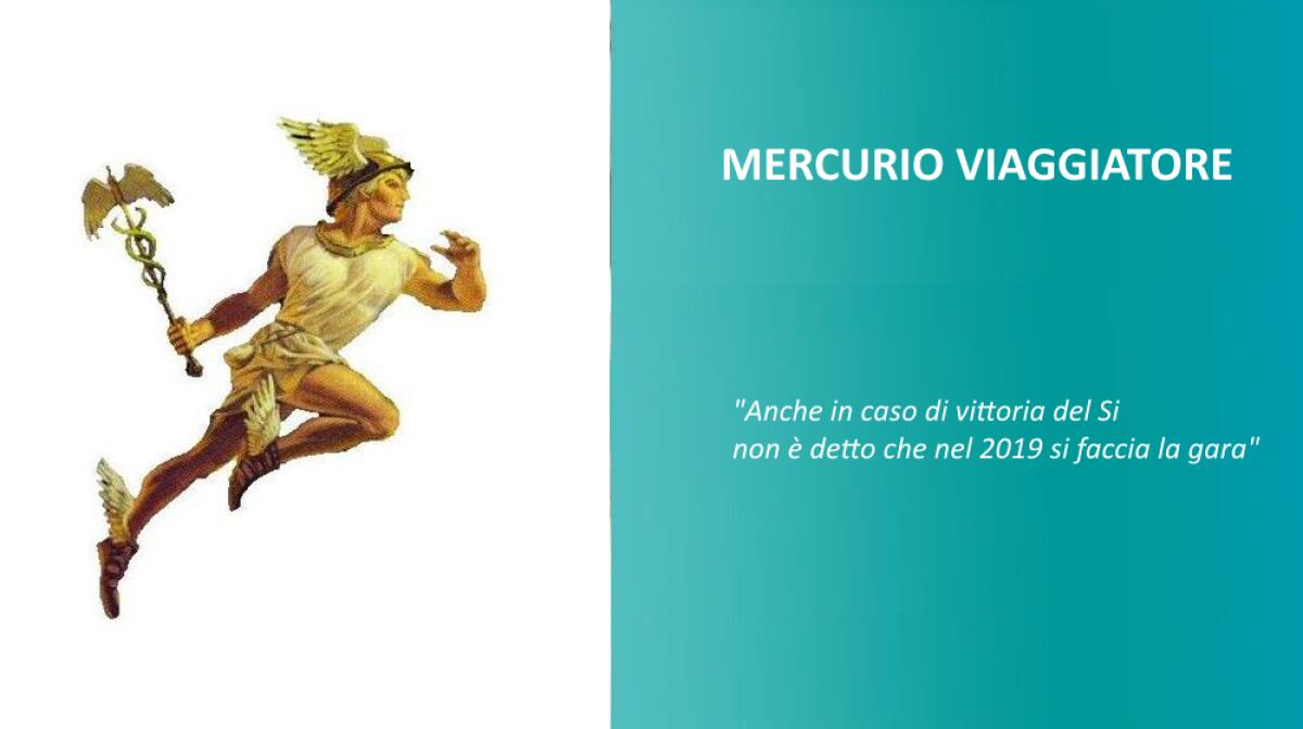 Se vincesse il Si al referendum, non è detto che nel 2019 si faccia la gara. Ecco perchè - 