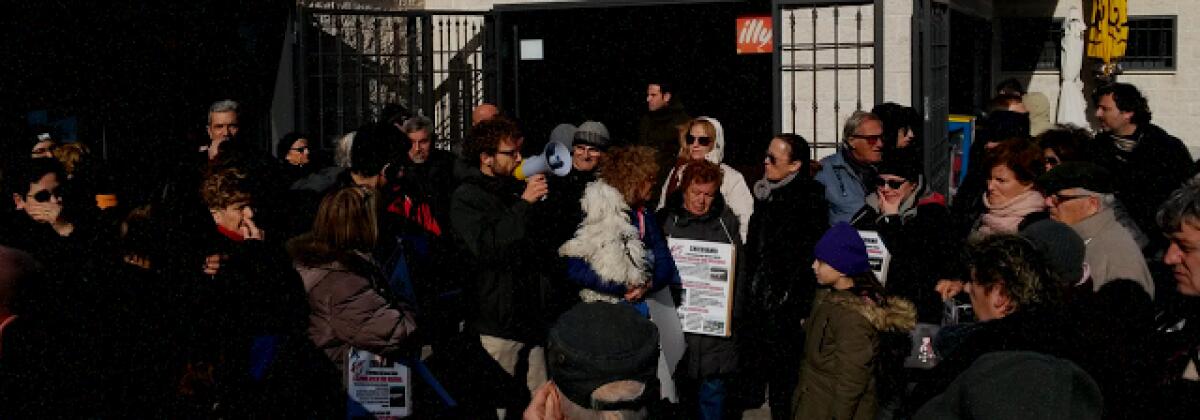 Flash mob per la stazione di Acilia Sud - 