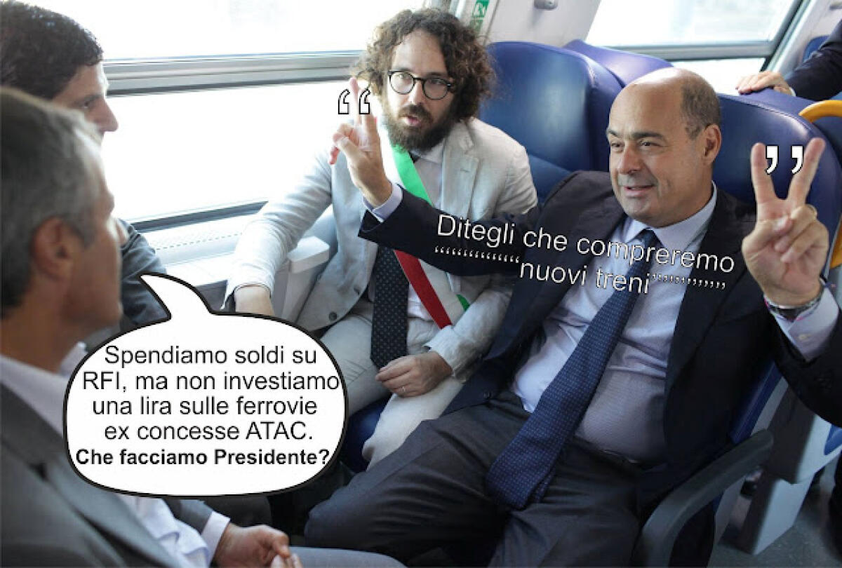 Zingaretti e lo strano caso delle Ferrovie Concesse - 