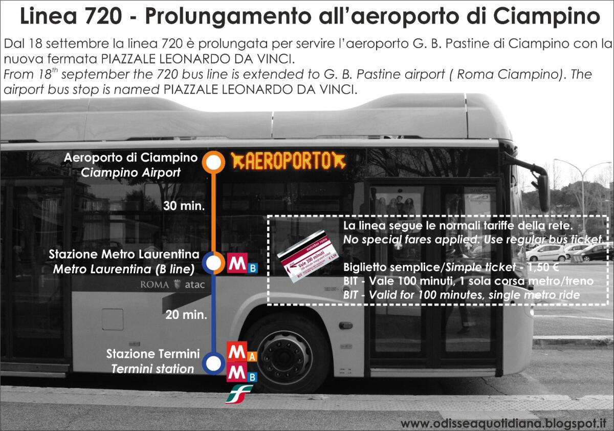 Nuovo Bus TPL a Ciampino Aeroporto - 