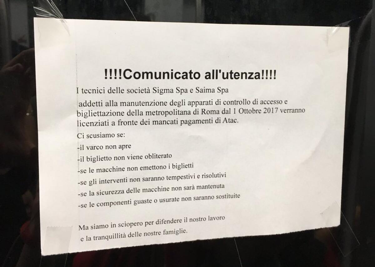 I danni collaterali di Atac - 