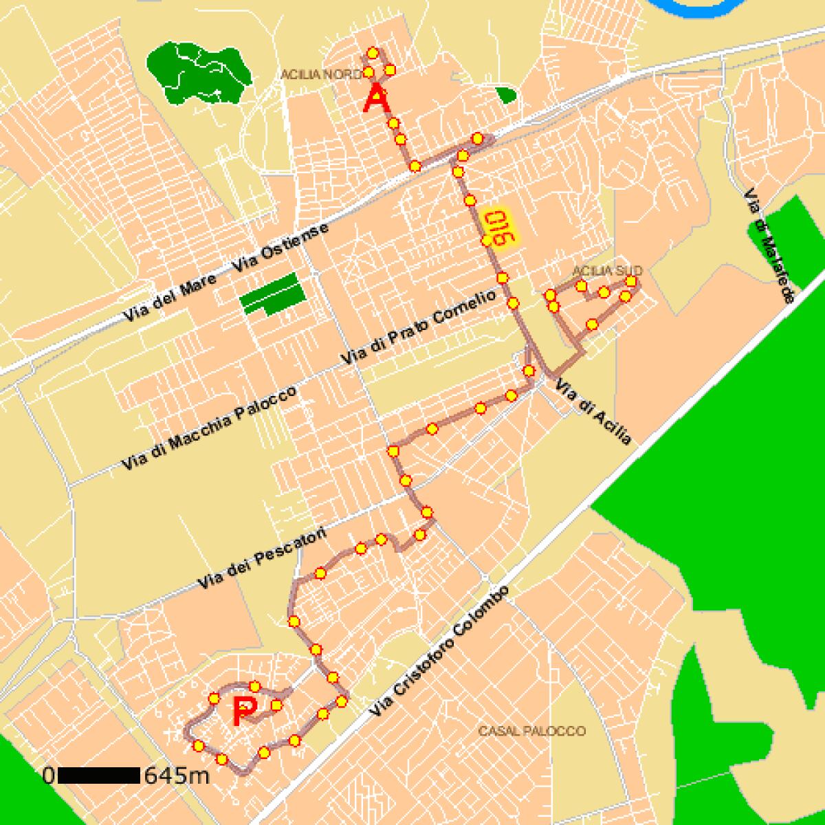 Linea 016, nuovo orario dal 30 ottobre - 