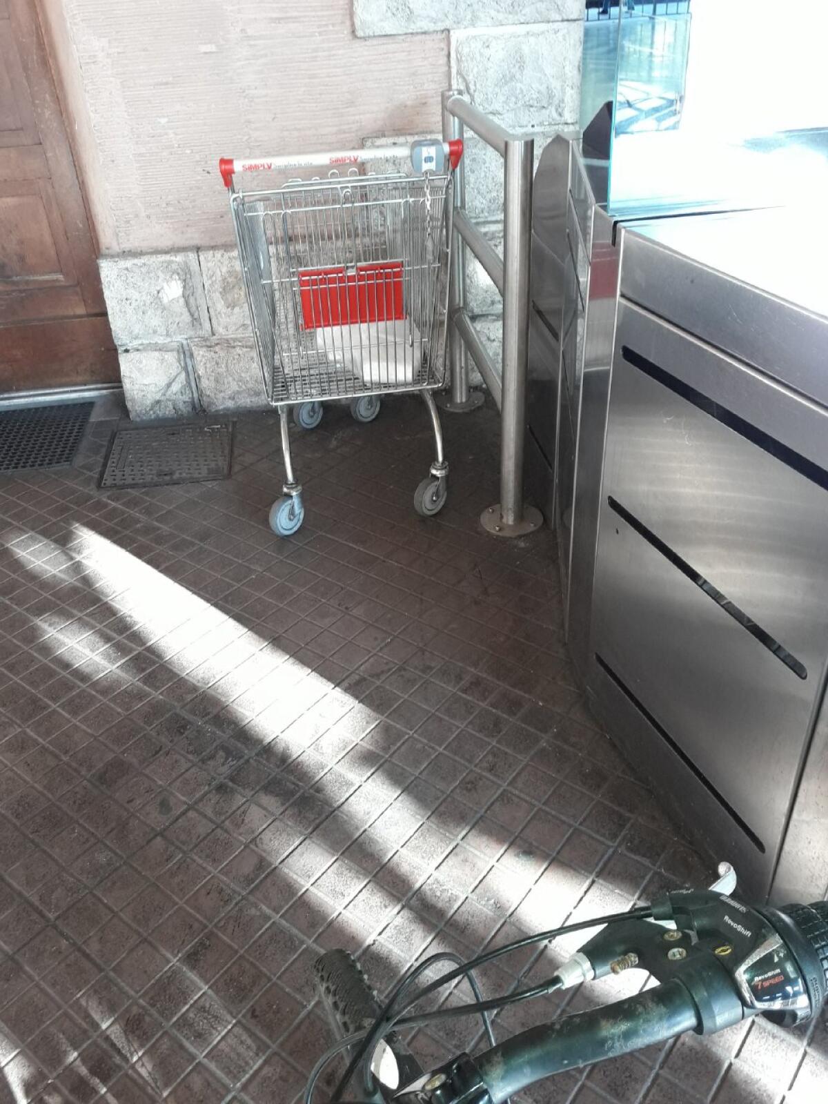 I carrelli per le pulizie di Atac - 