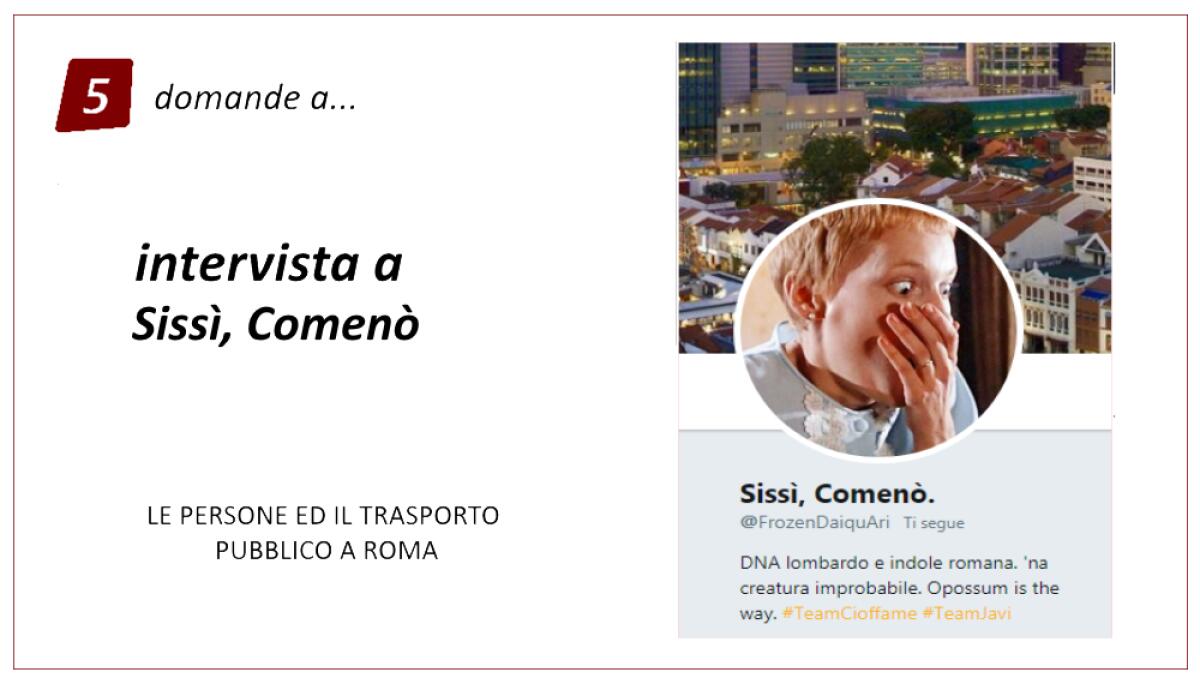 Trasporto pubblico e Social: 5 domande ad Arianna - 