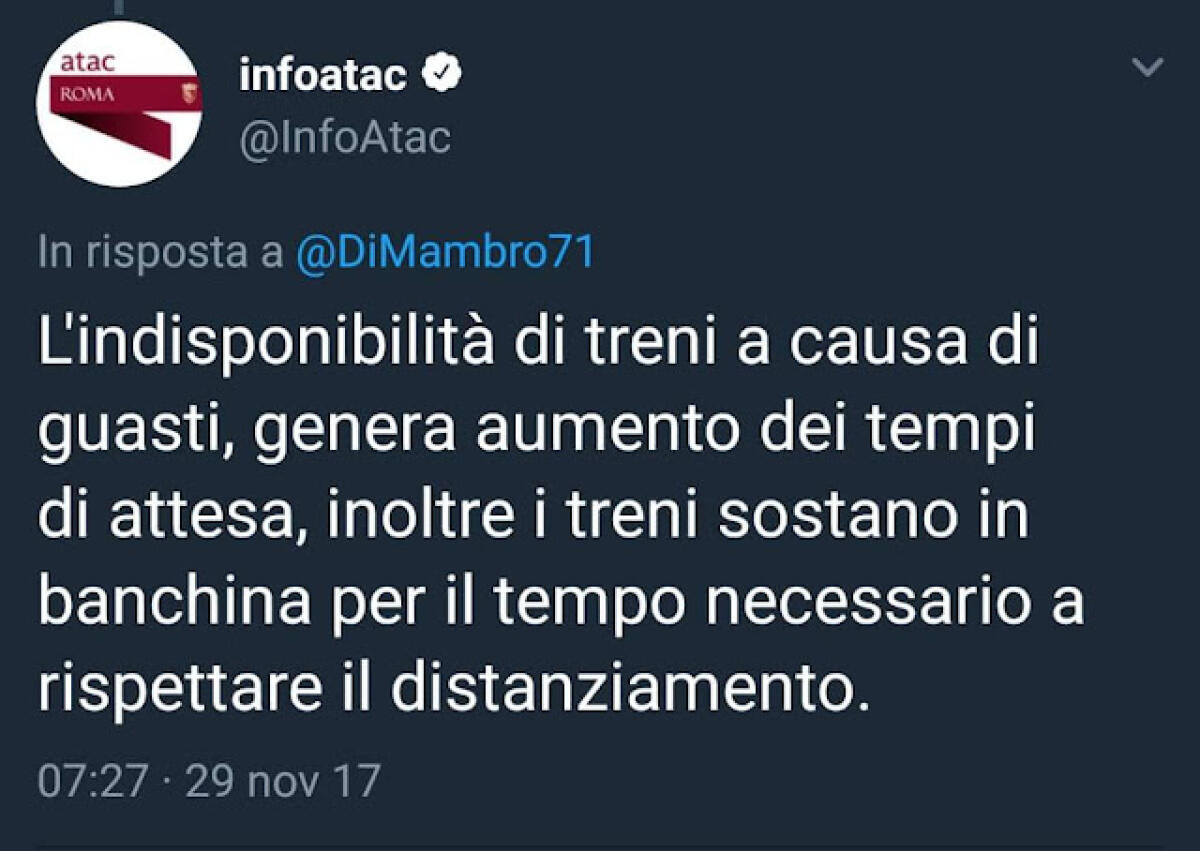Ecco il perché delle lunghe attese in Metro B - 
