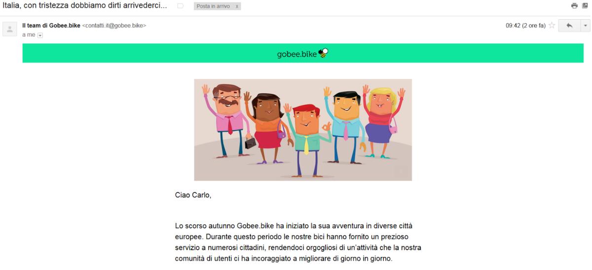 Bike sharing, Roma (e l'Europa) salutano gobee.bike - 