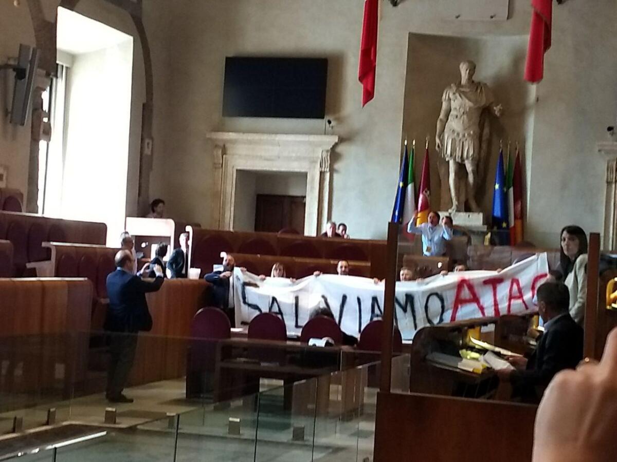 Consiglio straordinario su Atac, Assemblea Capitolina - 