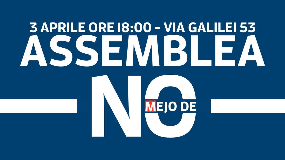 L'assemblea di Mejo de No - Il video integrale - 