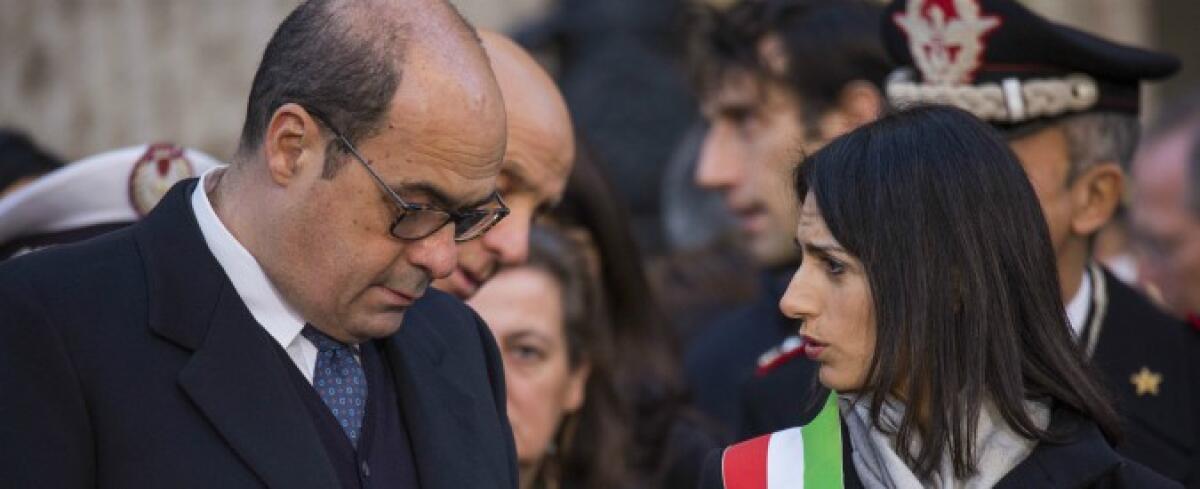 Scontro Raggi - Zingaretti sulle Ferrovie Concesse - 