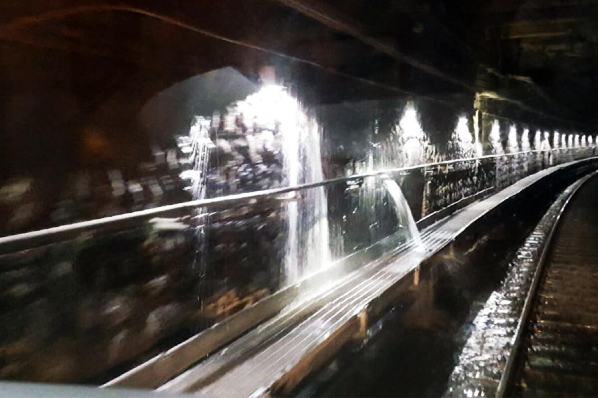 Maltempo, la Linea B soccombe - 