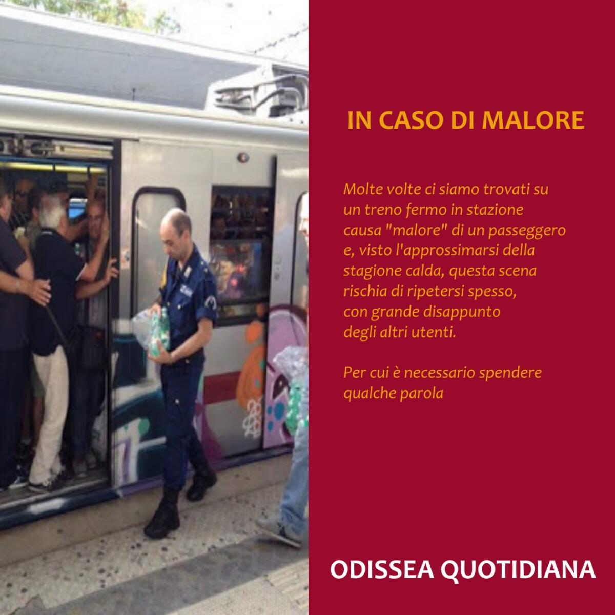 Cosa succede in metro in caso di malore? - 