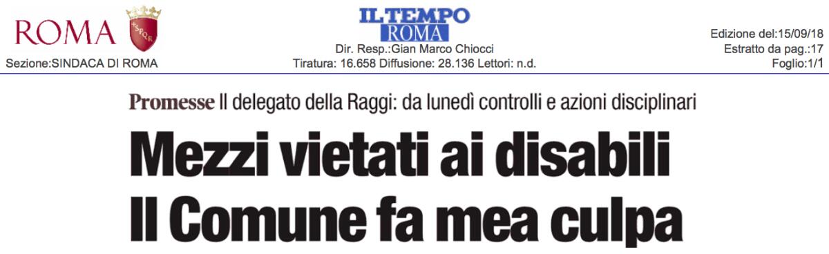 Bus per disabili, il mea culpa del Comune - 