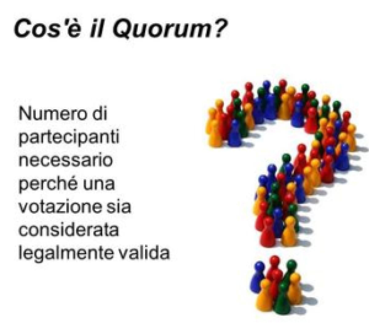 Per il referendum è previsto un quorum, si ma di quanto? - 