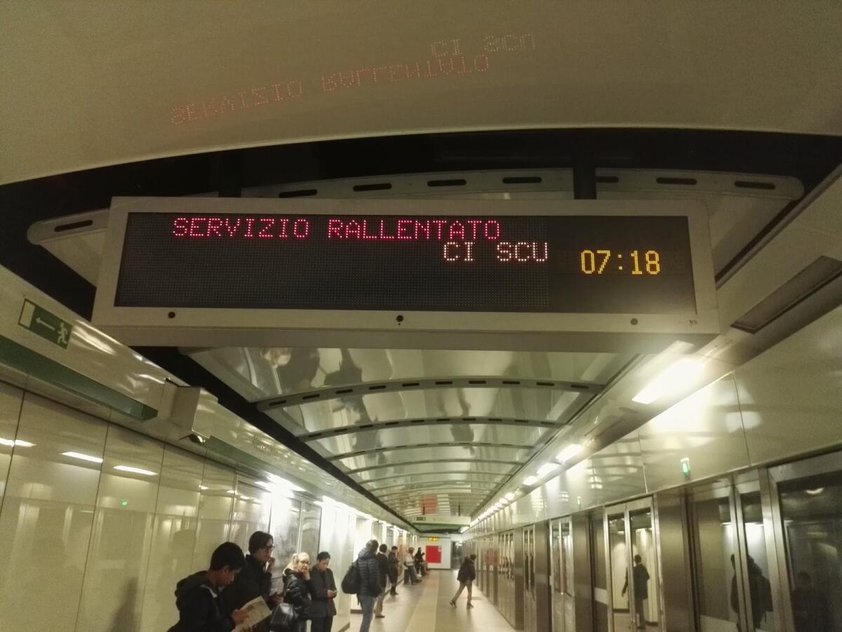 Gli orari (e la frequenza) della Metro C - 