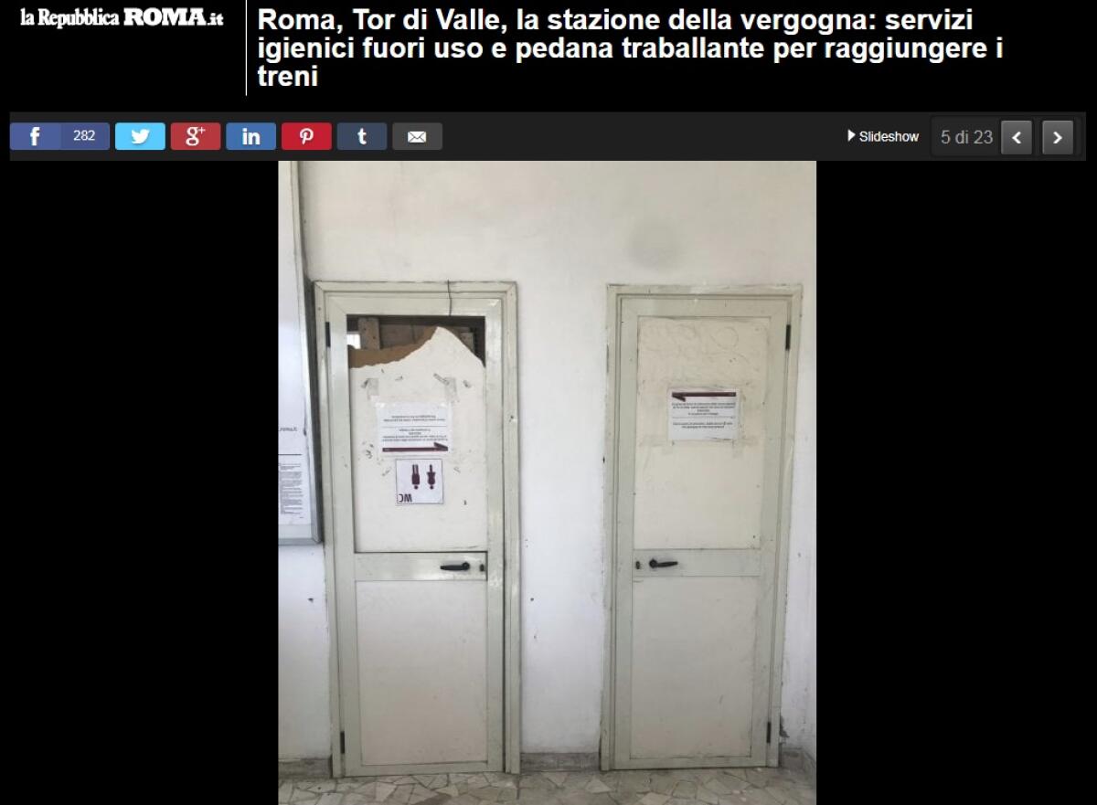 Una ciliegina a Tor di Valle - 