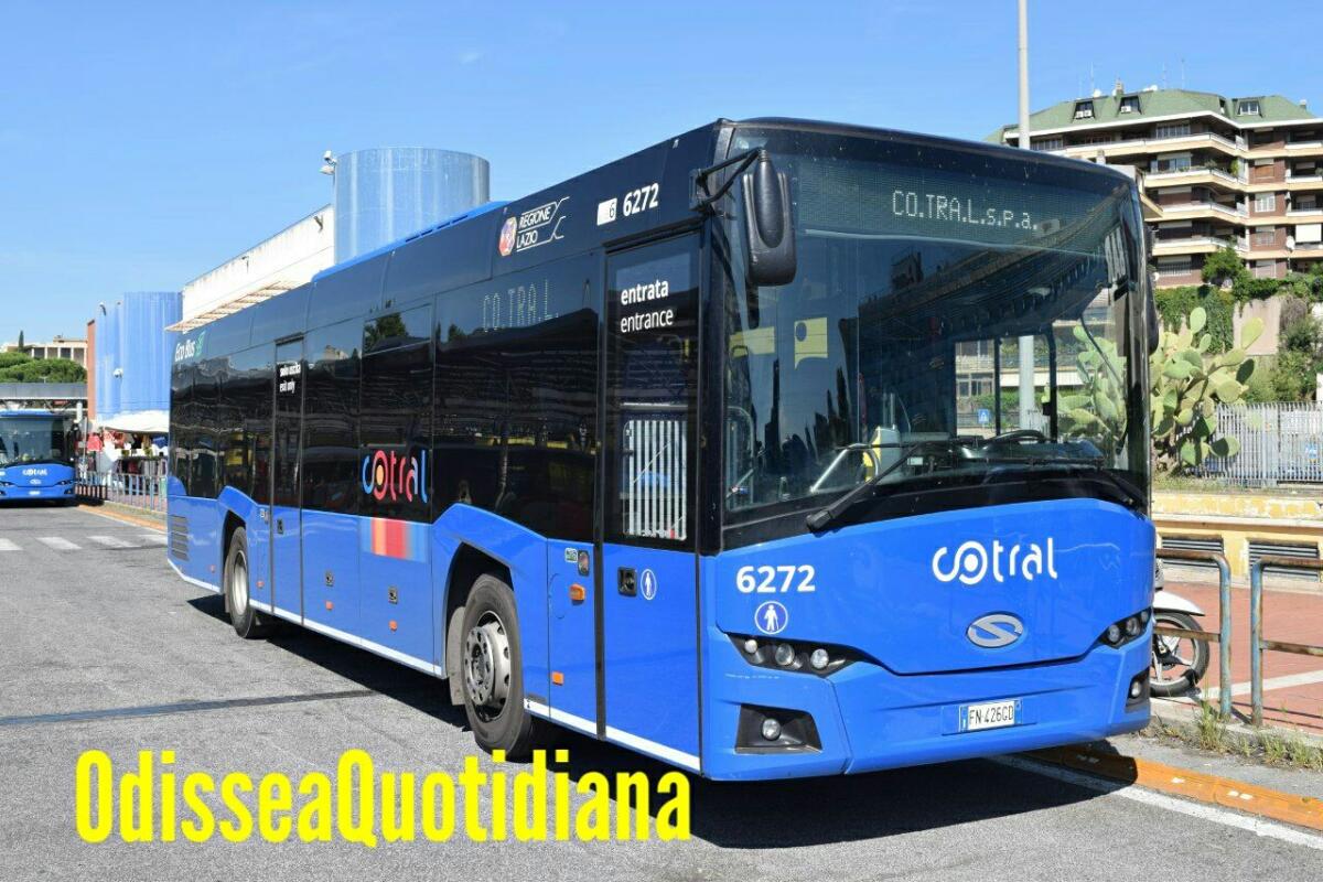 Incendio sulla Salaria, le ripercussioni sul servizio Cotral - 