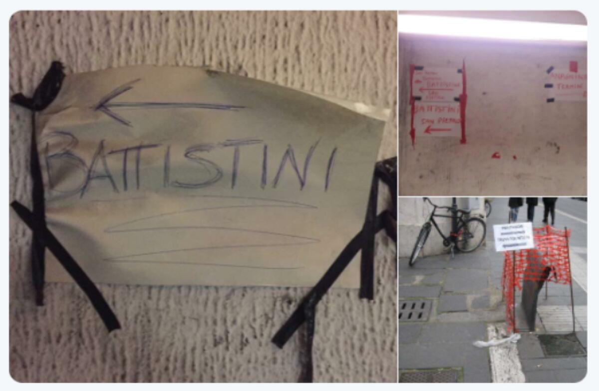 Lo squallore in giro per Roma - 