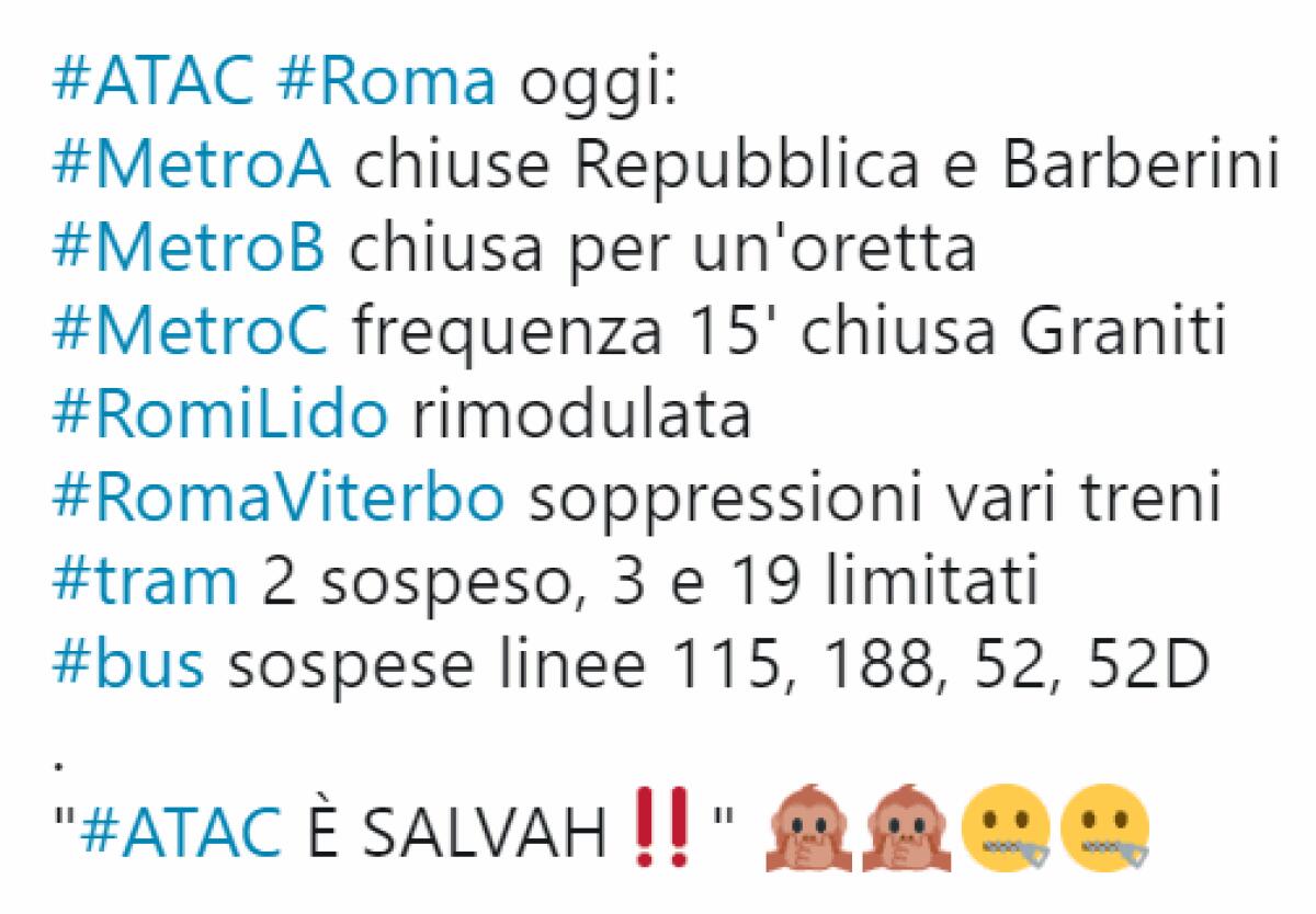 Roma, Raggi: risolleveremo Ama come fatto con Atac - 