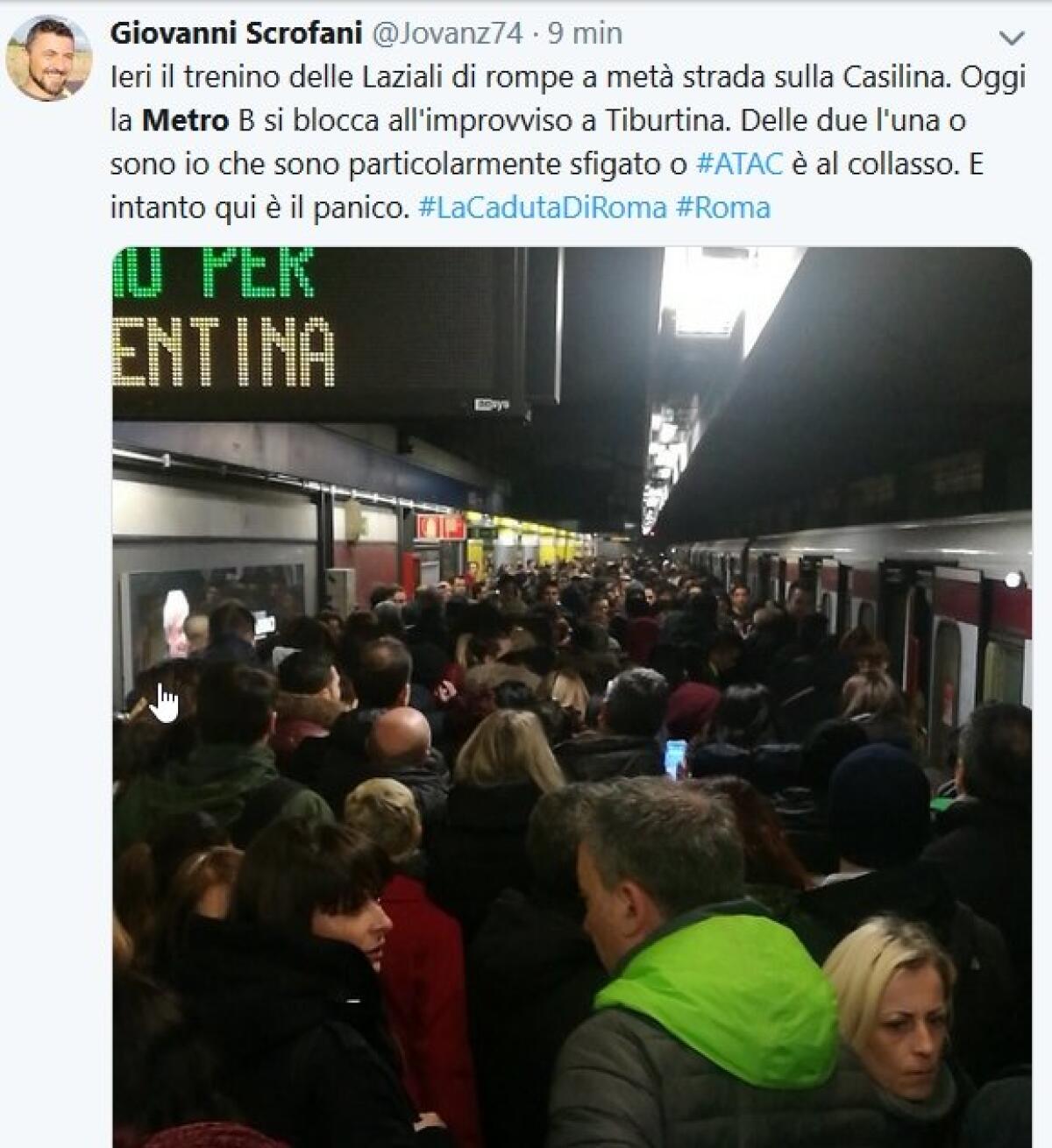 La situazione drammatica del trasporto romano - Non funziona un cazzo! - 