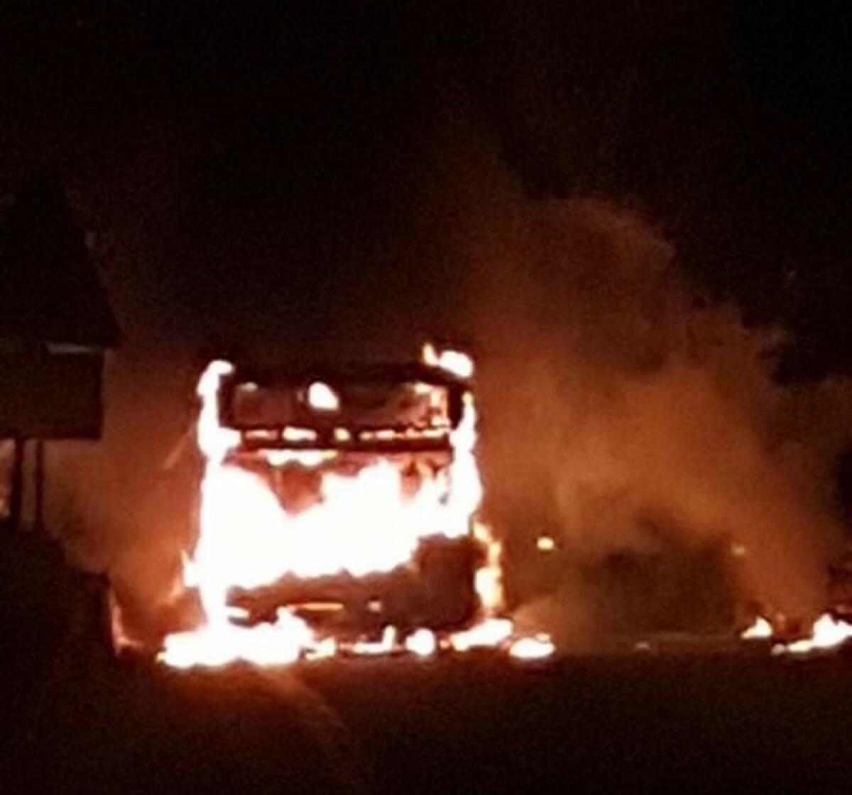 Cotral, due bus a fuoco in due giorni - 