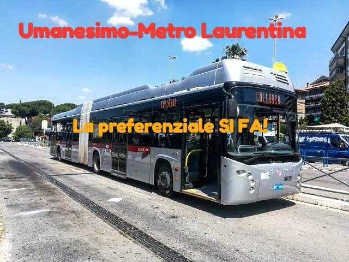 La preferenziale del filobus - 