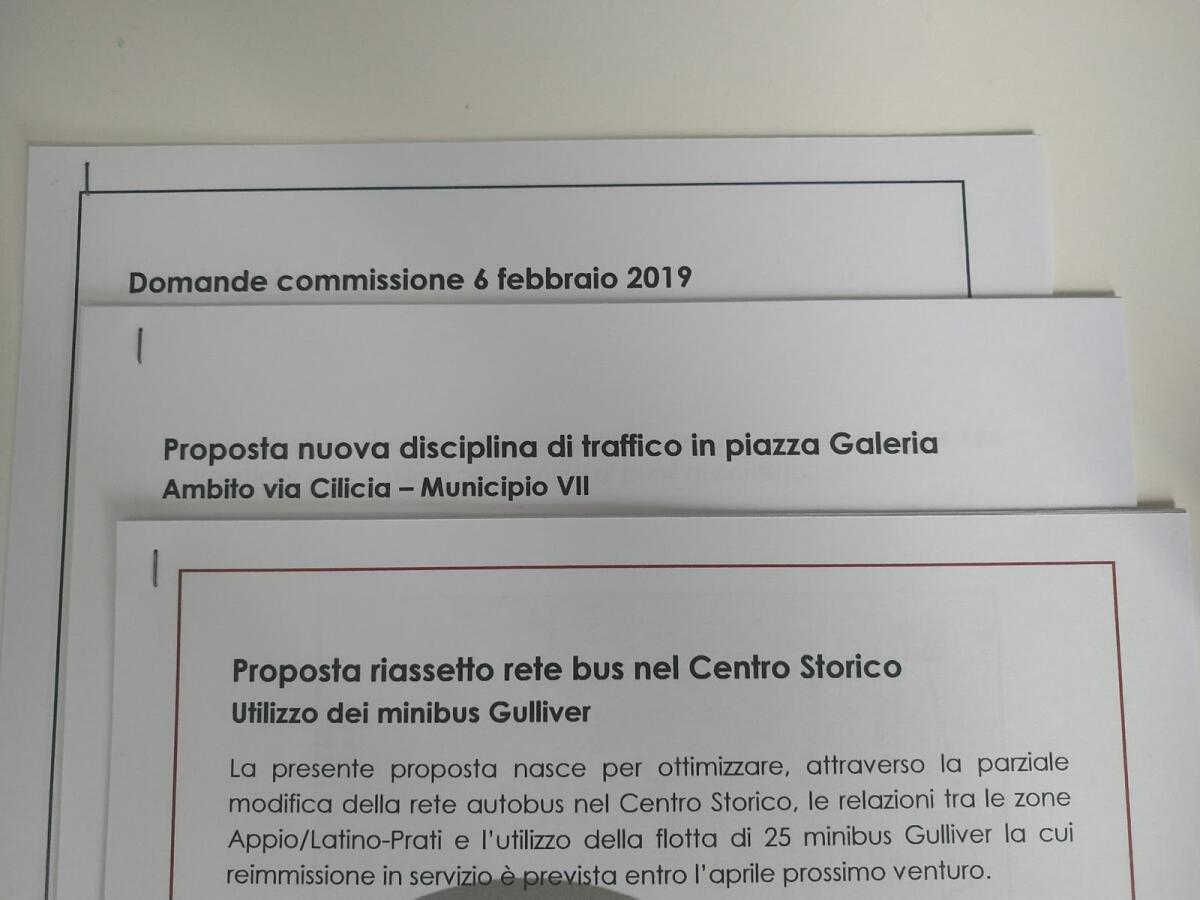 Odissea Quotidiana in Commissione Mobilità - 