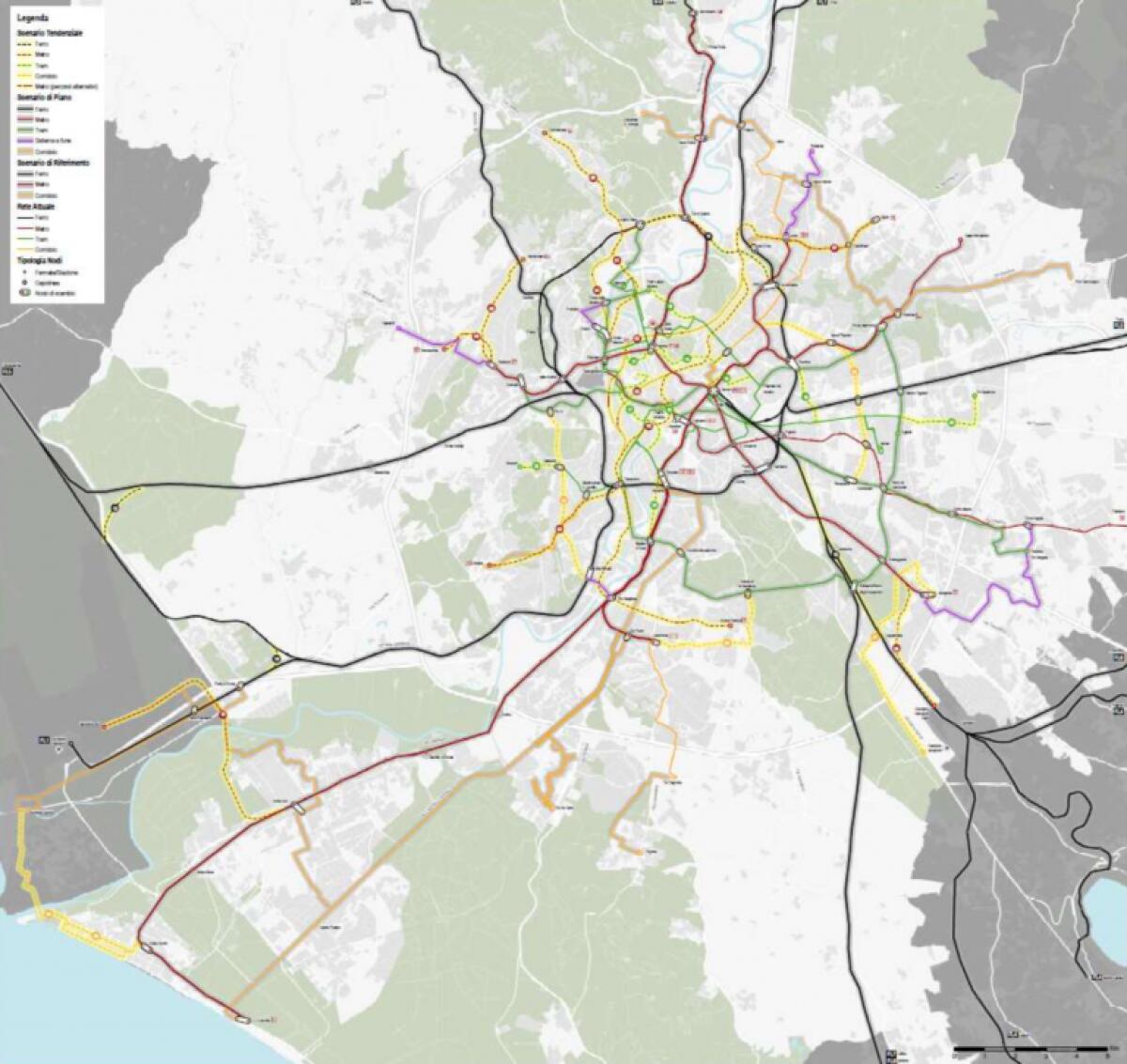 Pums: ecco la nuova rete delle metropolitane - 