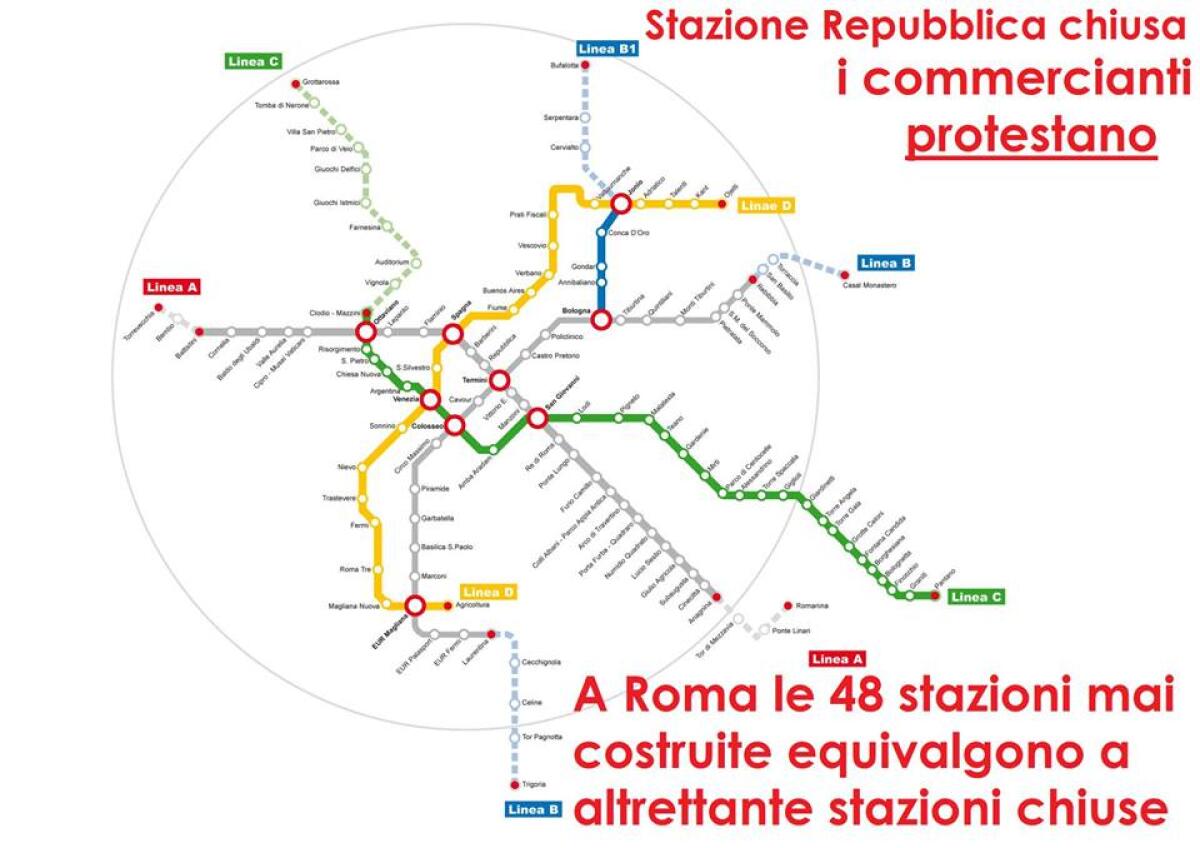 Riflessioni sulla chiusura di Repubblica - Quella metro chiusa... - 