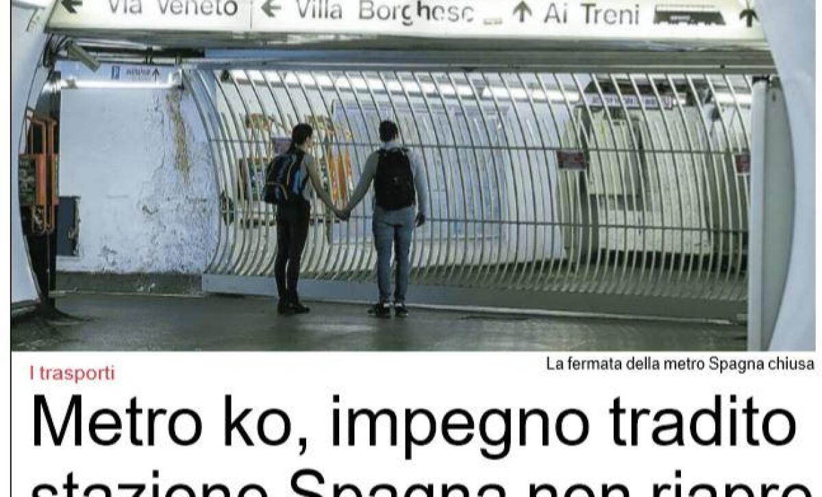Situazione Trasporto Pubblico Roma venerdì 19 aprile - 