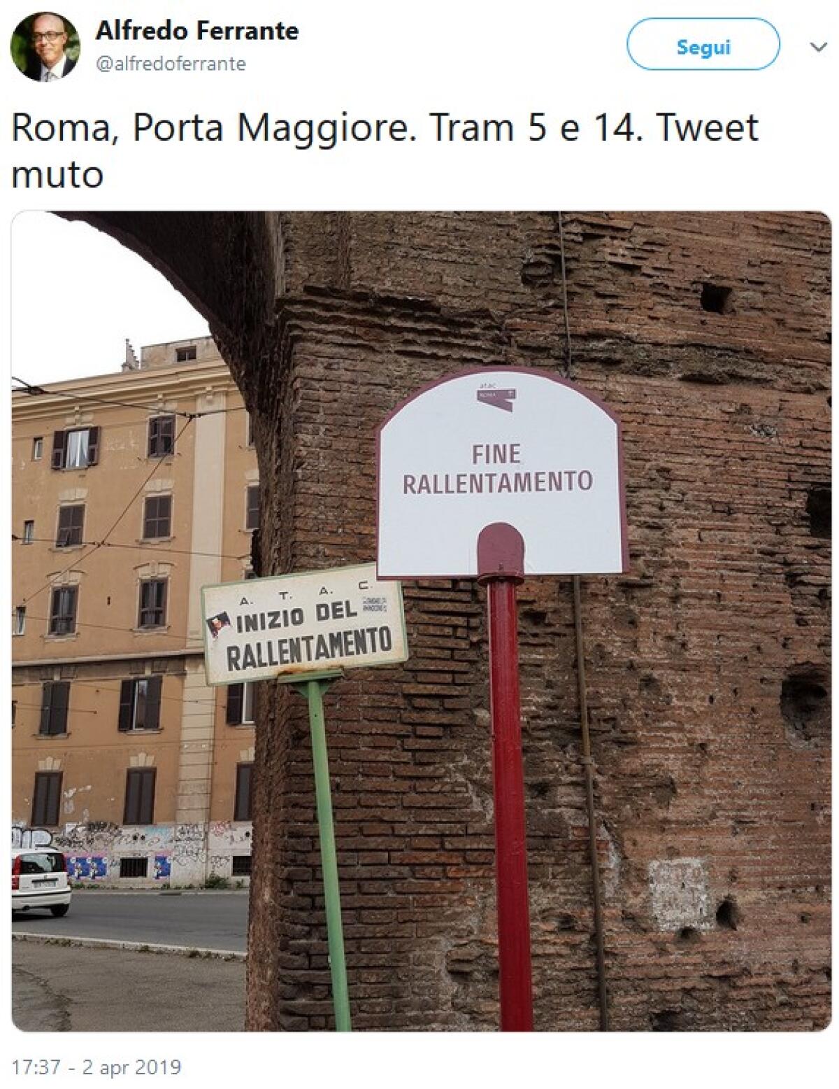 Situazione Trasporto Pubblico Roma mercoledì 3 aprile - 