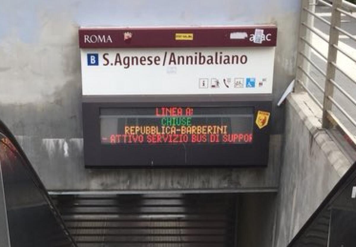 Il guasto alla Metro B1: 2 ore di inferno! - 