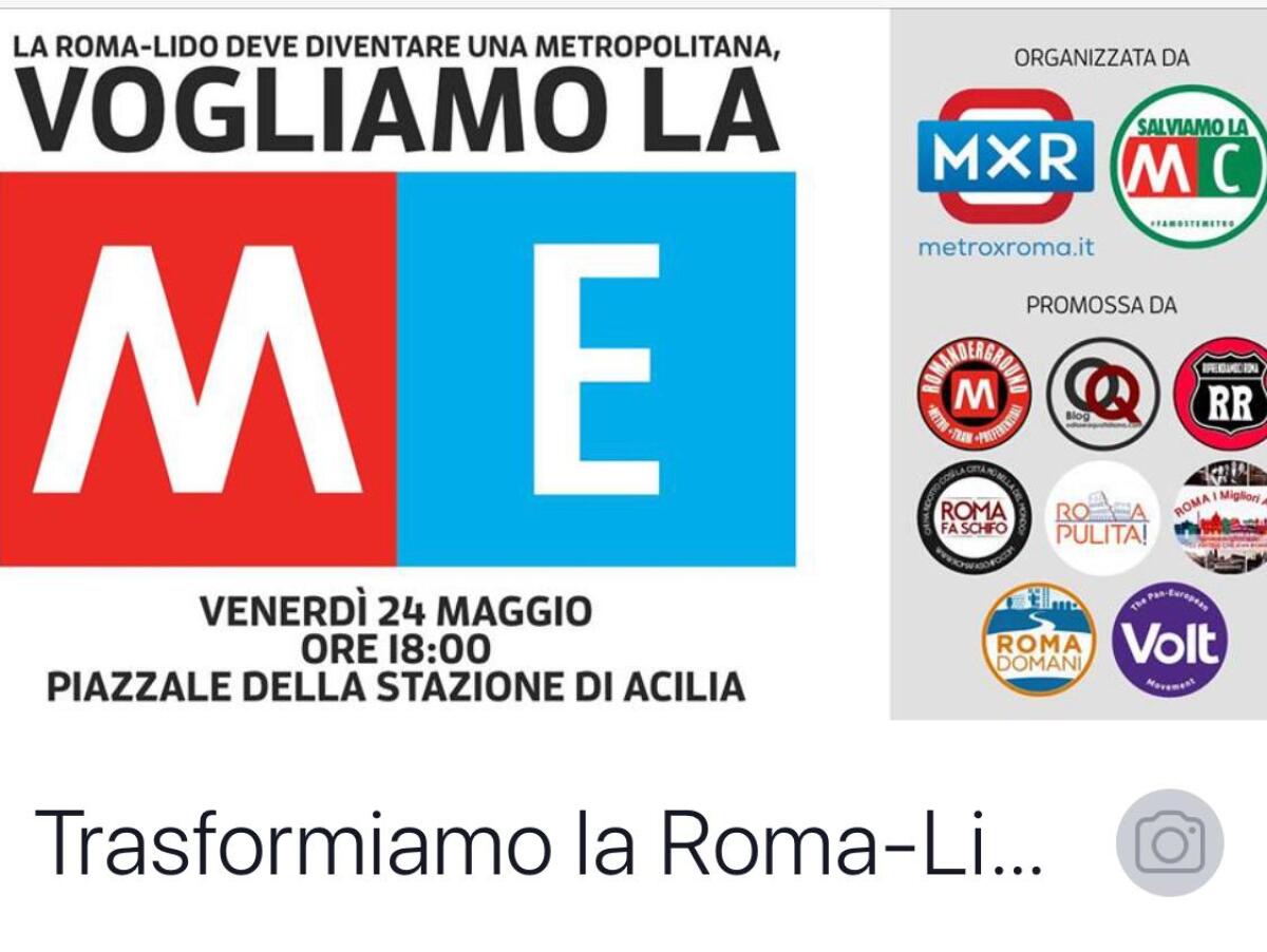 Come e perchè la Metro E - 