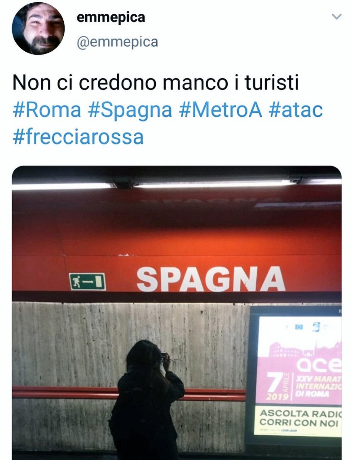 Situazione Trasporto Pubblico Roma mercoledì 8 maggio - 