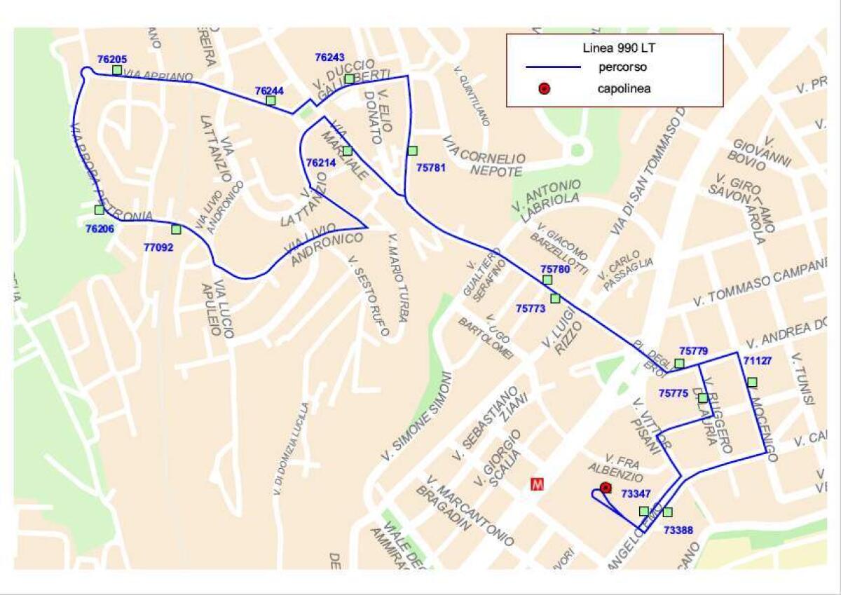 Balduina, attivata la nuova linea 990L - 