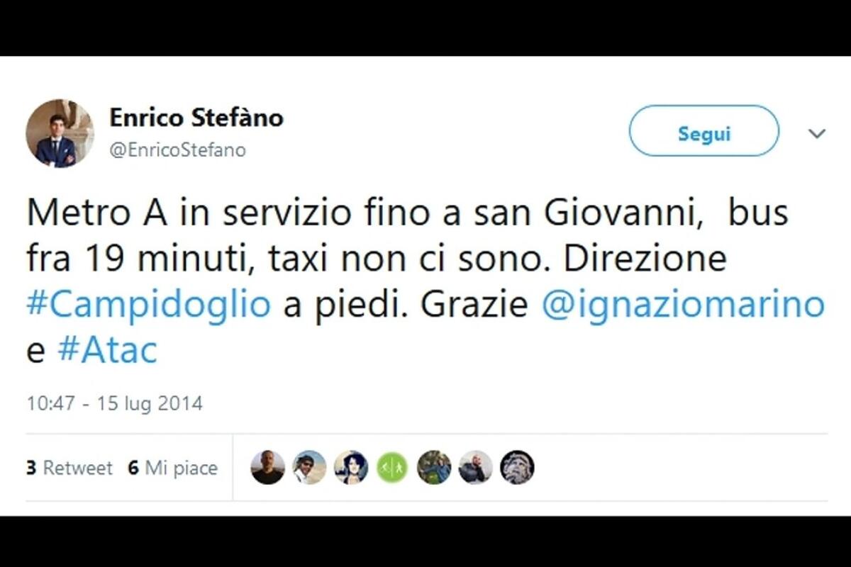 Situazione Trasporto Pubblico Roma lunedì 17 giugno - 