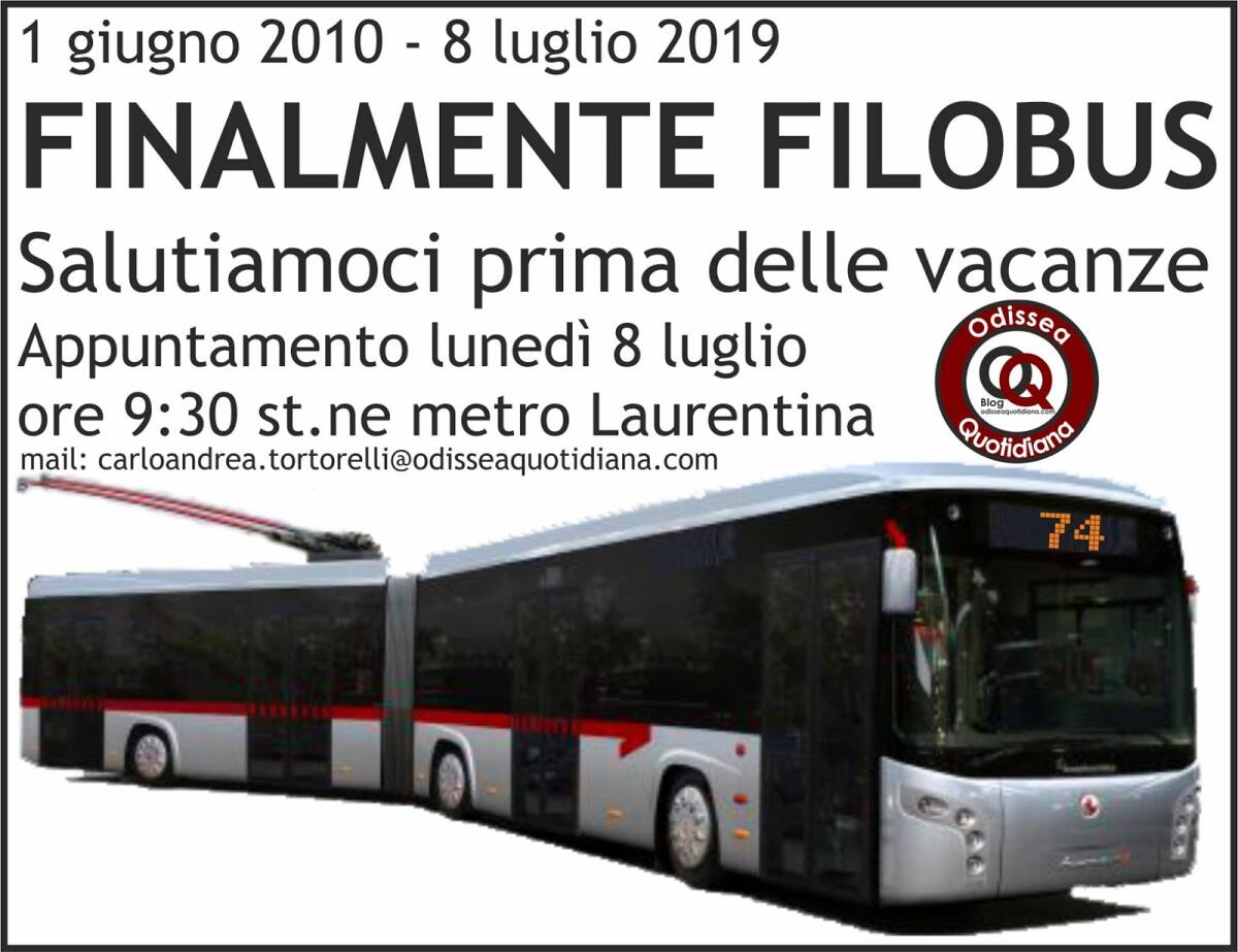 Filobus Laurentina - L'elettrico arriva in periferia - 