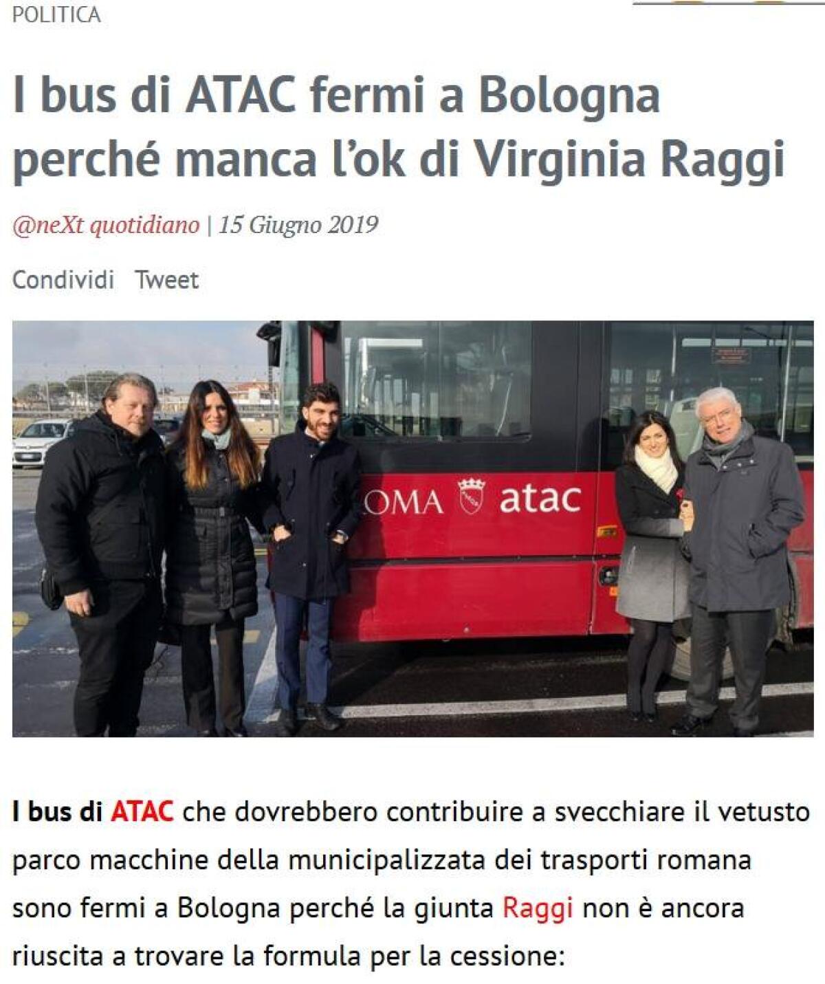 Situazione trasporto pubblico Roma giovedì 18 luglio - 