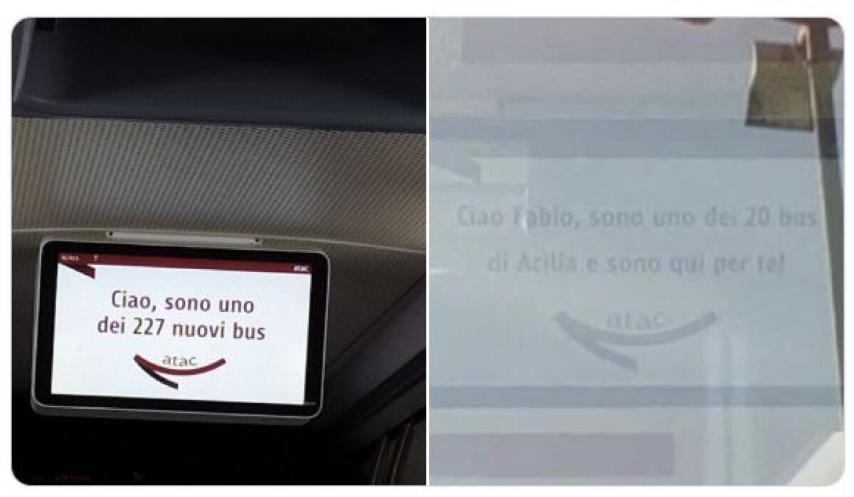 Ciao, sono uno dei 227 nuovi autobus - 