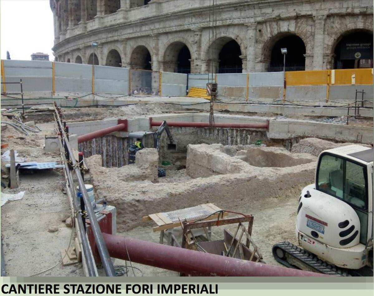 Aggiornamento dai cantieri della Metro C (alcuni però sono fermi) - 