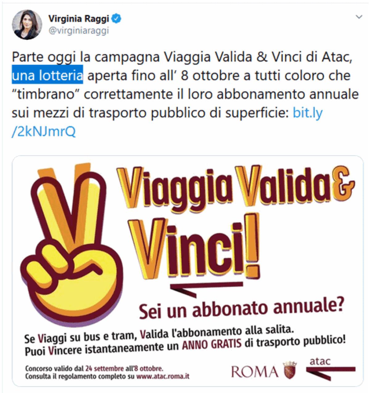 La LOTTERIA della Sindaca – come funziona? - 