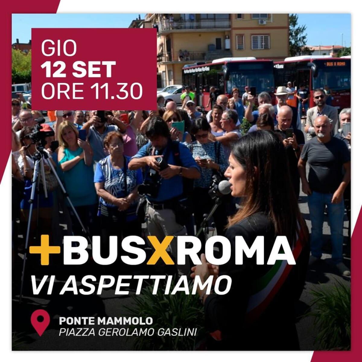 Il Raggi bus tour sbarca a Ponte Mammolo - 