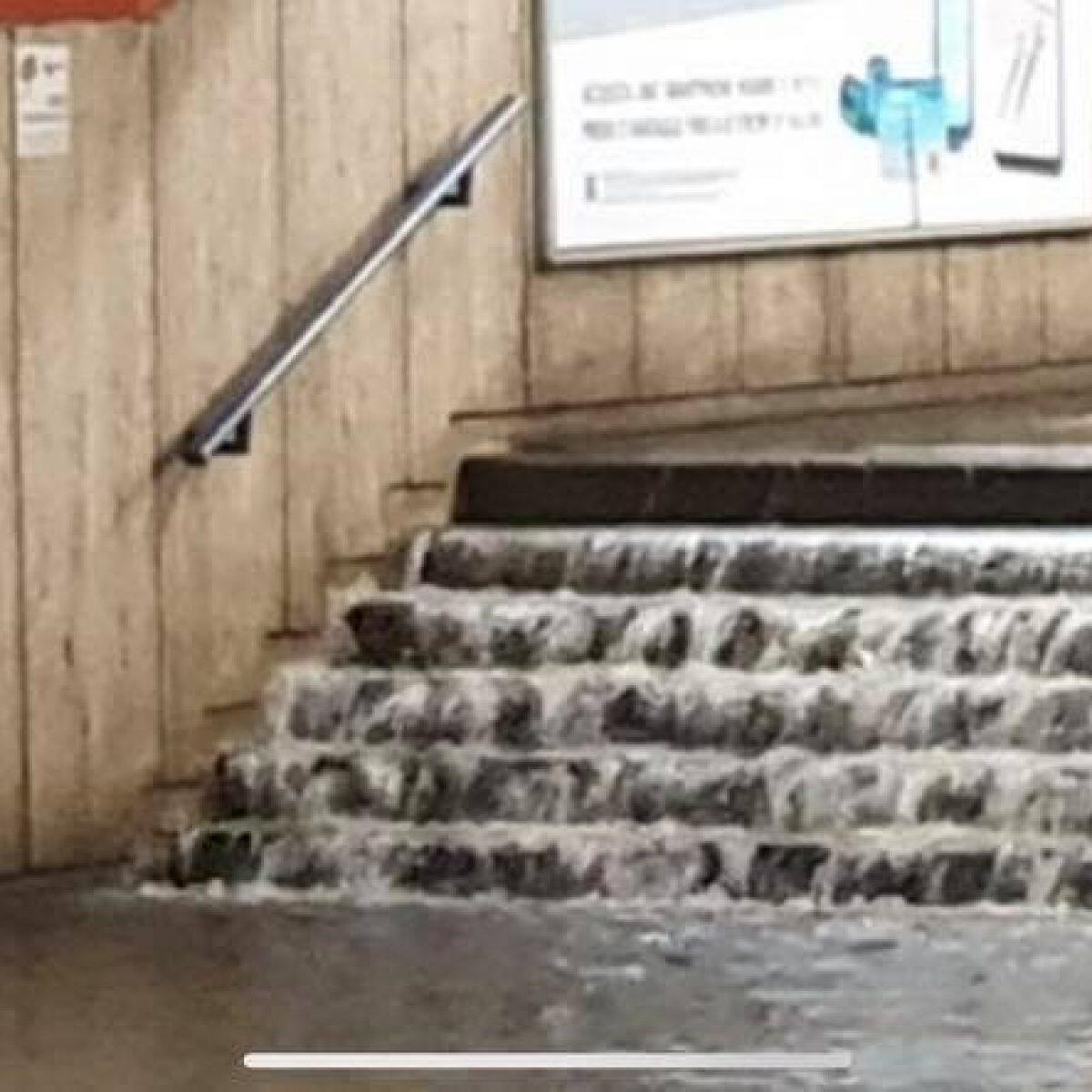 Metro A: Il nubifragio a Colli Albani - 