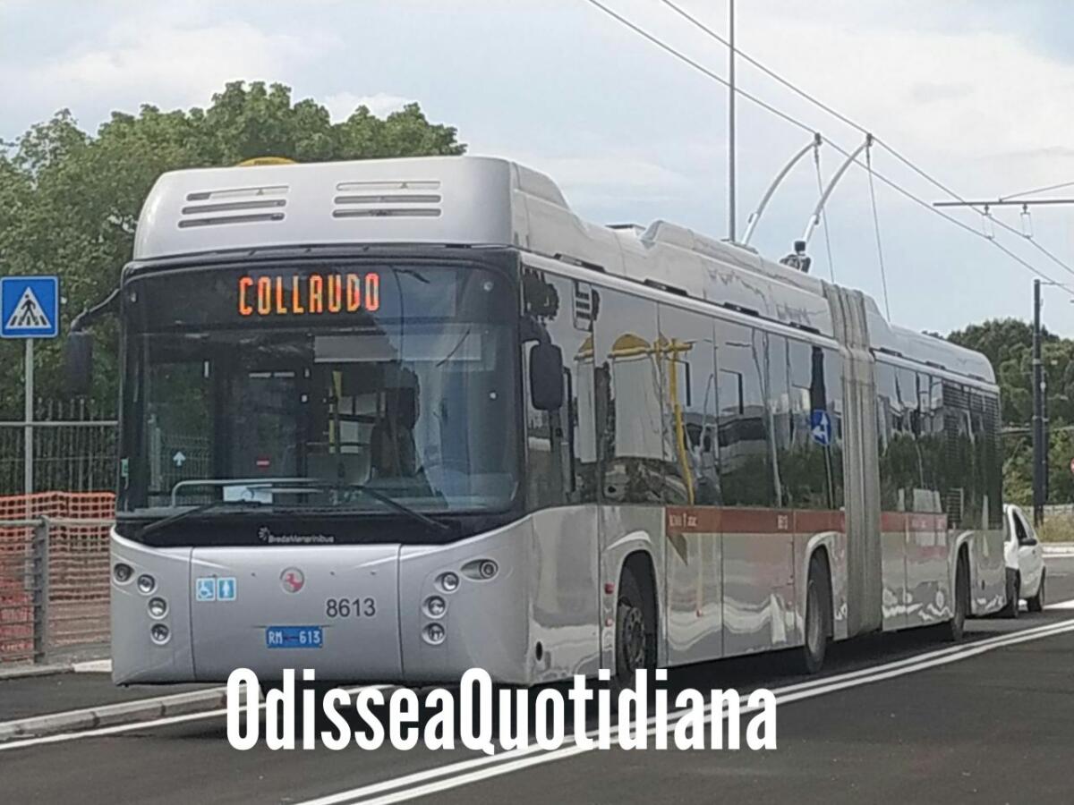 Nuovo corridoio per i filobus a Roma Sud - 