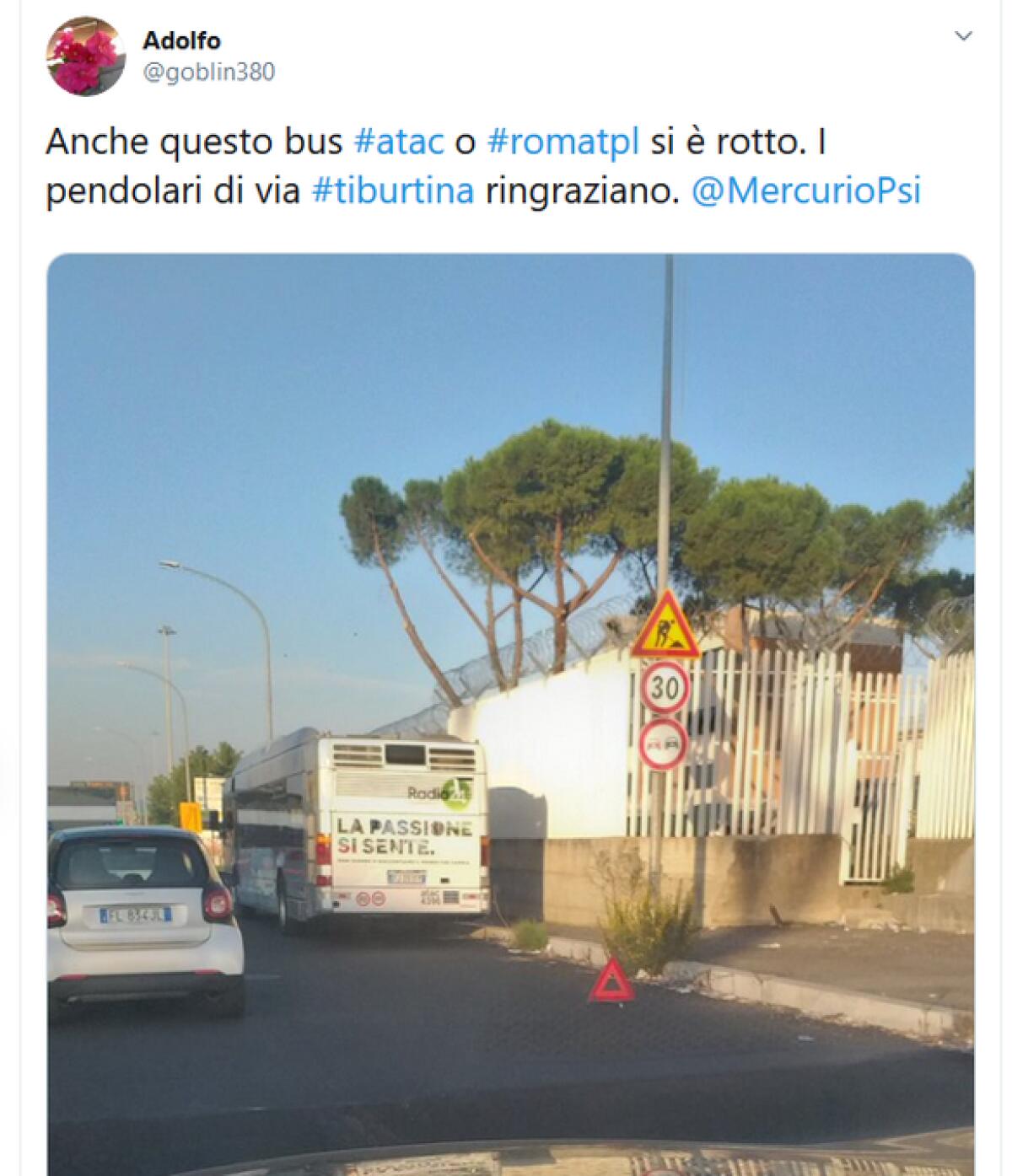 Situazione del trasporto pubblico di Roma di martedì 15 ottobre - 