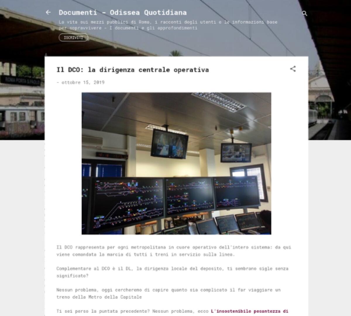 Il DCO: la dirigenza centrale operativa - 