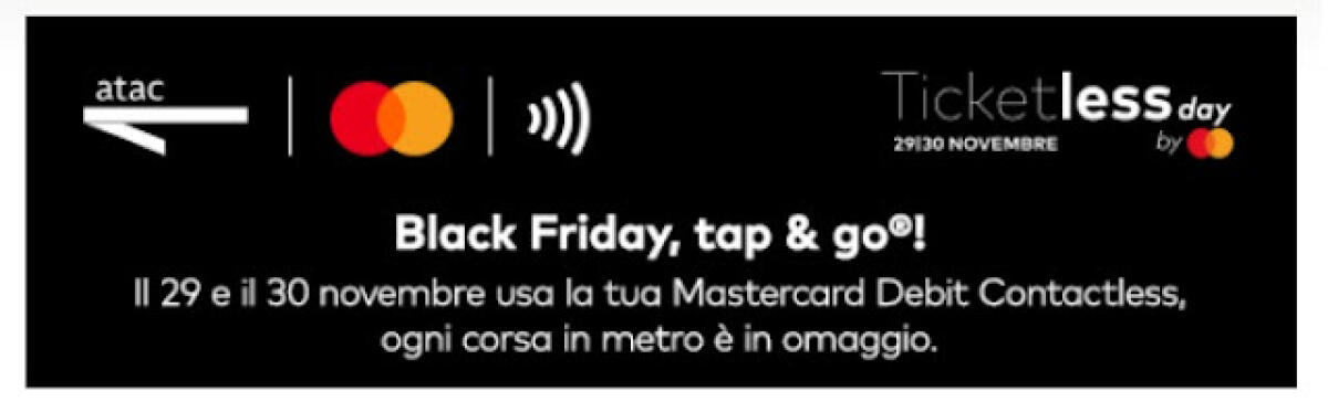Il black friday del Tap And Go Atac! - 